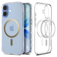 Spigen Case for iPhone 17, Ultra Hybrid MagSafe, Clear/Gold