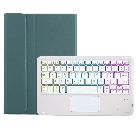 Case + keyboard Xiaomi Pad 6 / 6 Pro, with touchpad, green
