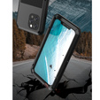 Love Mei Case for iPhone 12 Pro Max, armored with glass, black