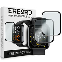 2x ERBORD Hybrid Glass for Realme Watch 3 Pro
