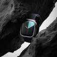 Ringke Case for Samsung Galaxy Watch 6 Classic 47mm, Slim, 2-Pack, Clear/Black