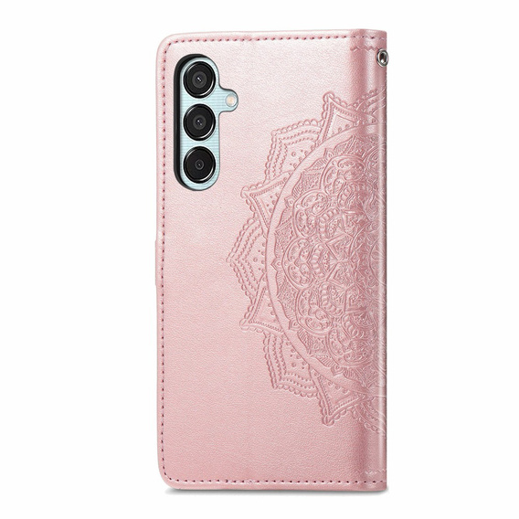 Flip case for Samsung Galaxy M15 5G, Mandala, pink
