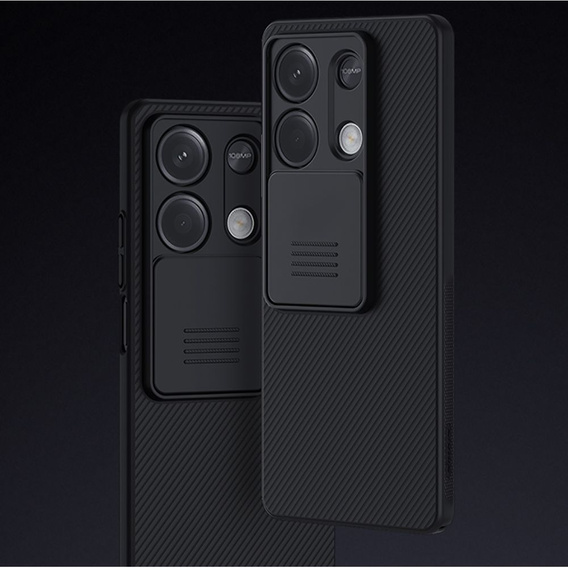 Case for Xiaomi Redmi Note 13 5G, Armored Nillkin, CamShield Pro, black