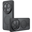 Case for Xiaomi 15 Ultra, for MagSafe, ERBORD Matt Case, black