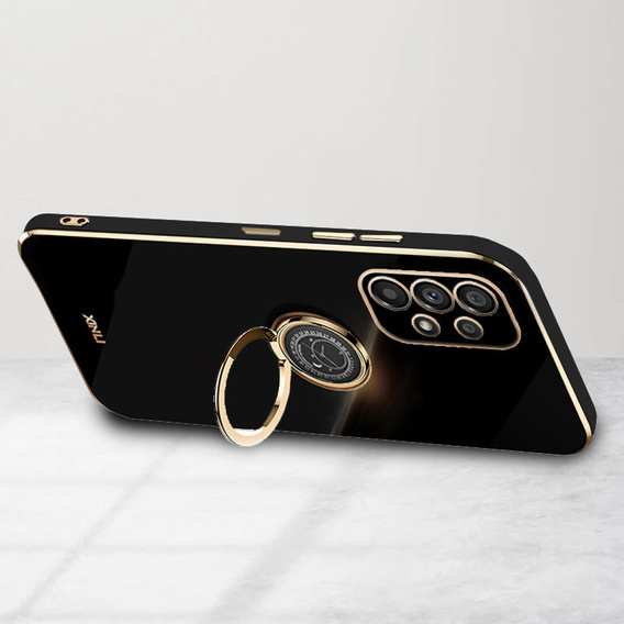 Case for Samsung Galaxy A53 5G, Electro Ring, black