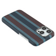 Case for iPhone 16 Pro Max, Aramid Fiber Slim Case, for MagSafe, blue / red