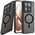 Case for Motorola Edge 50 Ultra, for MagSafe, ERBORD Matt Case, black