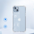 Case for iPhone 13, ERBORD CornerShield, transparent
