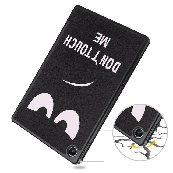 Case for Lenovo Tab M10 Plus 10.6 Gen 3 TB-125F TB-128F, Smartcase, don't touch me