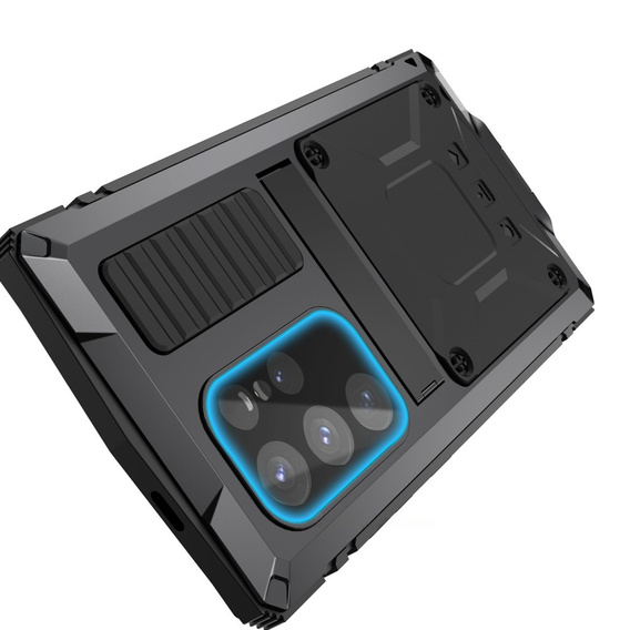 Armored case for Samsung Galaxy S25 Ultra, R-JUST, black