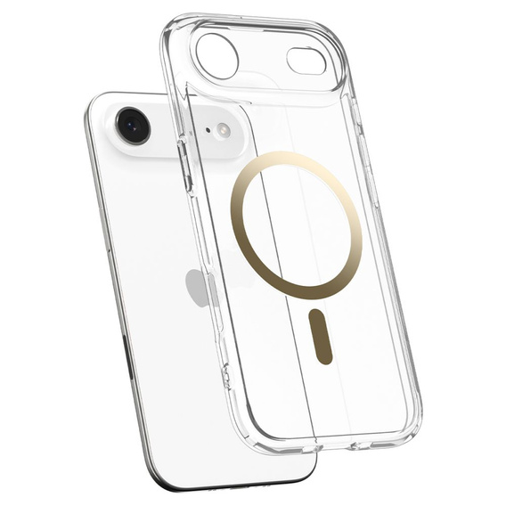 Spigen Ultra Hybrid MagSafe Case for iPhone Air, Clear / Gold