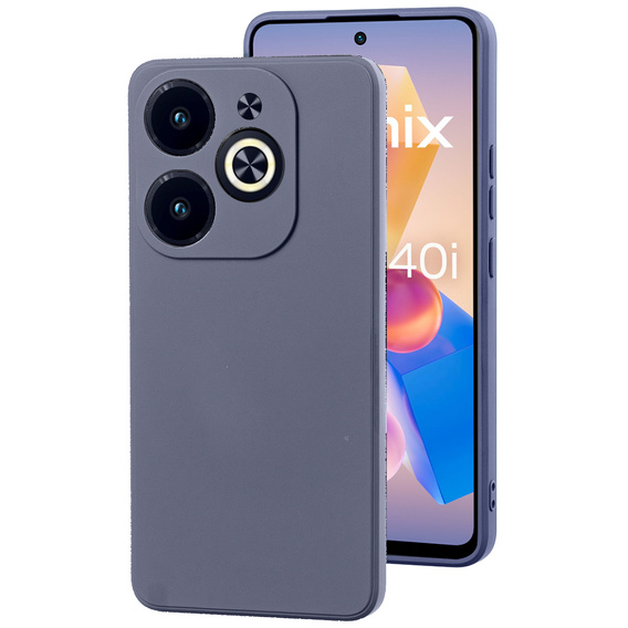 Case for Infinix Hot 40i, Silicone Lite, lavender