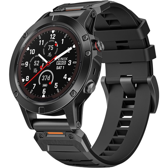 QuickFit Silicone Strap for Garmin Fenix 22mm