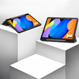 Case for Lenovo Idea Tab 11" 2025 TB336FU TB336ZU, stand, Smartcase with stylus holder, grey