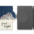 Case for Lenovo Tab M8 Gen 4 TB-300FU, Smartcase, sleeping cat