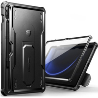 Armored case for Galaxy Tab S9 FE+ Plus, Dexnor Full Body, black