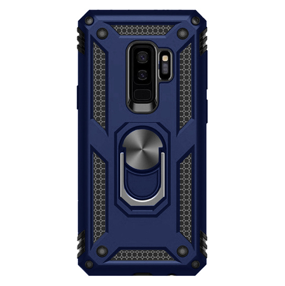 Armor Case for Samsung Galaxy S9+ Plus, Nox Case Ring, blue