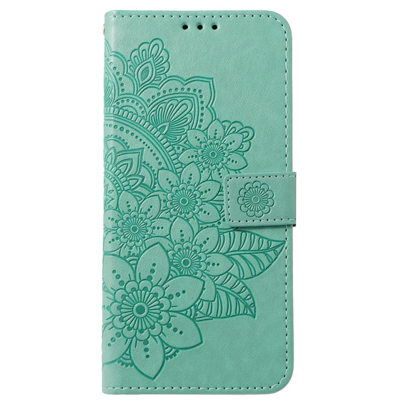 Flip case for Realme 11 Pro 5G / Pro+ 5G, Mandala Flower, green