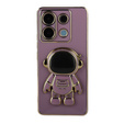 Case for Xiaomi Redmi Note 13 Pro 5G, Astronaut, purple + 9H Tempered Glass
