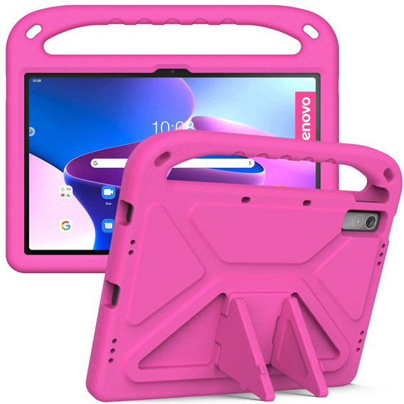 Children's Case for Lenovo Tab P11 Gen 2 TB350FU TB350XU 11.5", Children's Case with Holder, pink