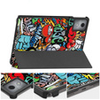 Case for Lenovo Tab K11 Plus, Smartcase, graffiti