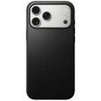 Nomad case for iPhone 17 Pro Max, Modern Leather Case, black
