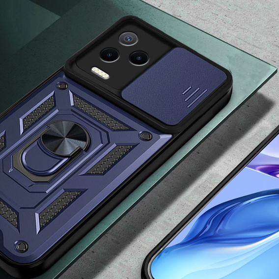 Case for Infinix Note 12 2023, CamShield Slide, blue