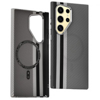 MagSafe's Samsung Galaxy S23 Ultra Case, Carbon Fiber, grey