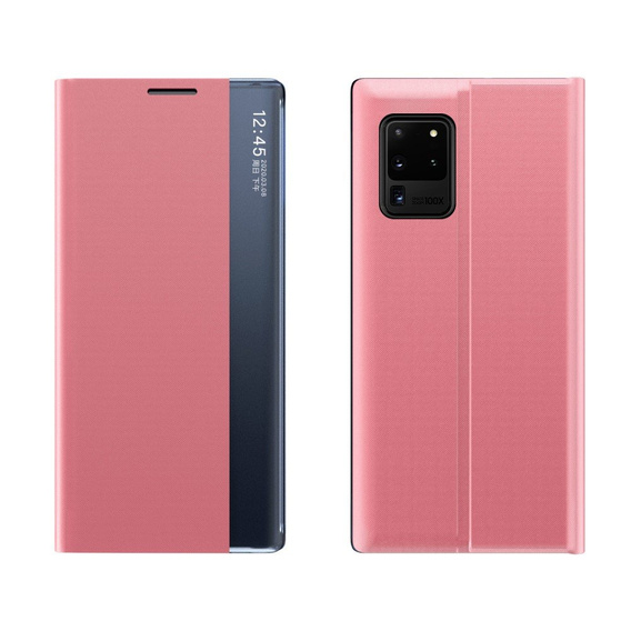 Flap case for Samsung Galaxy A72 5G, Side View, pink