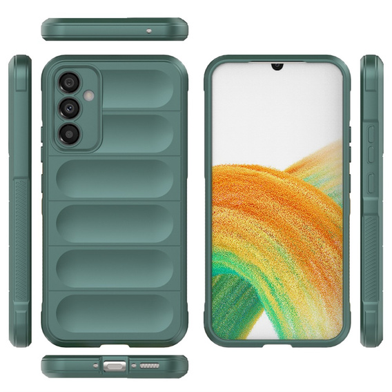 Case for Samsung Galaxy A34 5G, Gaming Shockproof, green