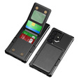 Case for Samsung Galaxy S25 Ultra, Card Holder Kickstand, black