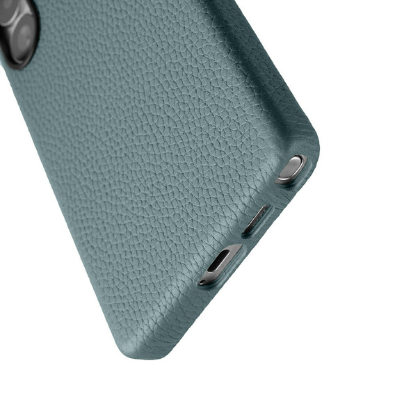 MELKCO case for Samsung Galaxy S25 Ultra, leather, blue