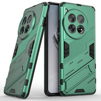 Case for OnePlus 12 5G, Military kickstand, green