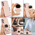 Case for Samsung Galaxy M55 5G, Astronaut, pink