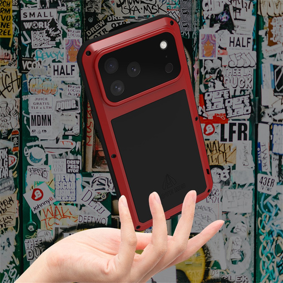 Armoured case with tempered glass for iPhone 17 Pro Max