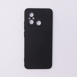 Case for Xiaomi Redmi 12C, Silicone Lite, black