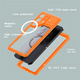 Redpepper MagSafe waterproof case for Samsung Galaxy S26 Ultra, orange