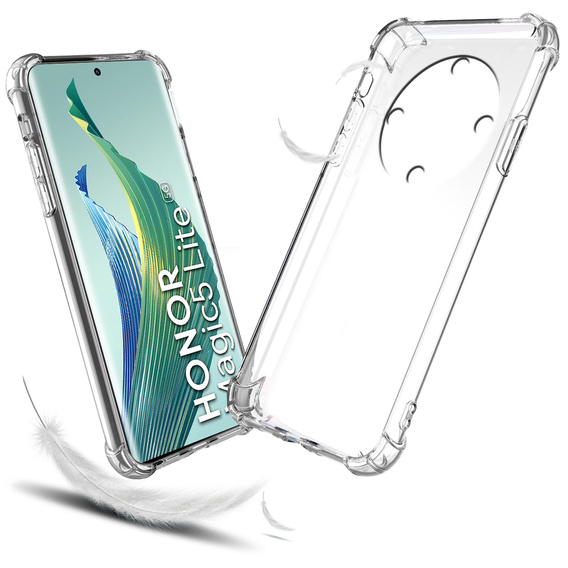 Case for Honor Magic 5 Lite, Dropproof, transparent