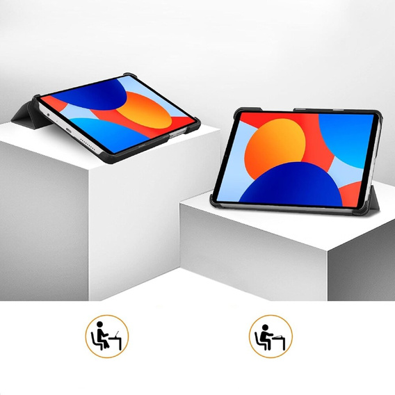 Case for Xiaomi Redmi Pad SE 8.7, Smartcase, grey