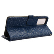 Flip case for Motorola Moto G24 / G24 Power / G04, Wallet Rhombus, blue