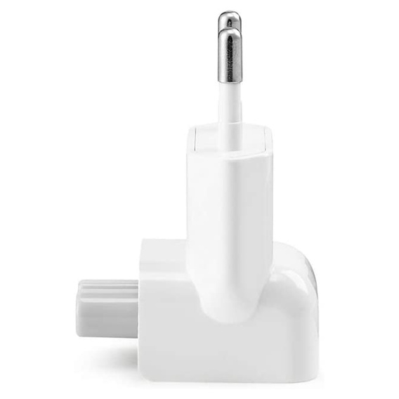 Adapter / EU power plug for Apple power supplies, White