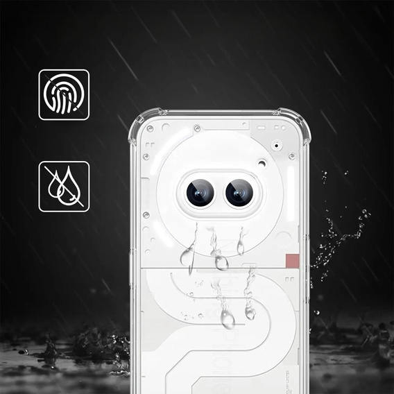 Case for Nothing Phone 2a, Dropproof, transparent