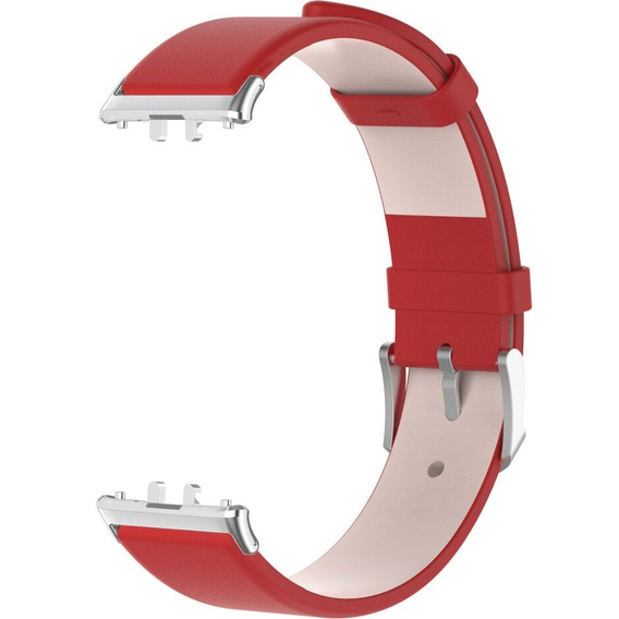 Leather Strap for Samsung Galaxy Fit 3, Red