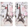Flip case for Samsung Galaxy M15 5G, Wallet, Eiffel Tower