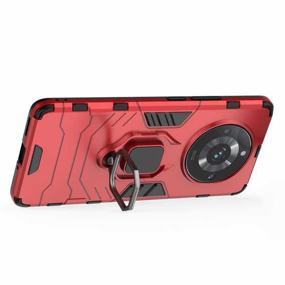 Case for Realme 11 Pro / 11 Pro +, Kickstand Ring, red