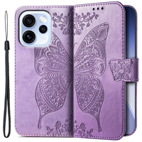 Butterfly flip case for Oppo Reno 15 Pro, purple