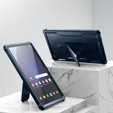 Armored case for Galaxy Tab A9+ Plus, Dexnor Full Body, dark blue