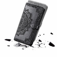 Flip case for Samsung Galaxy M15 5G, Mandala, black