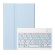 Case + keyboard Samsung Galaxy Tab S6 Lite P610/P615 / S6 Lite 2022 10.4, Pen Slot, blue