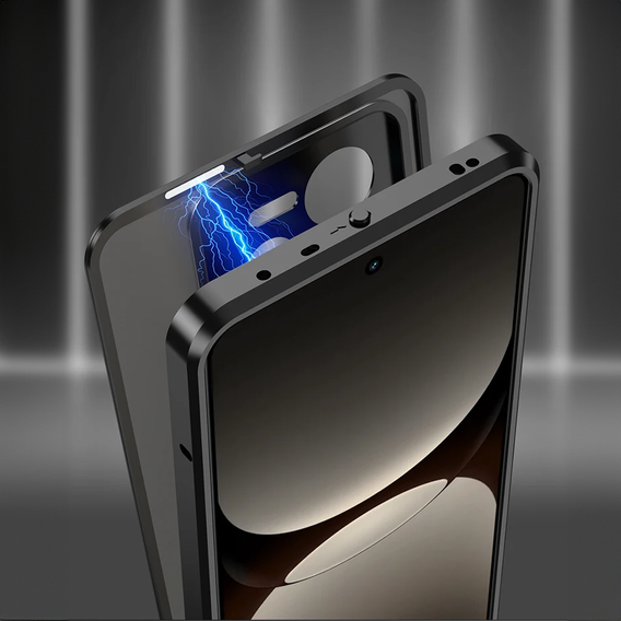 1 x Case for Realme GT 7 Pro, Frame Case, black